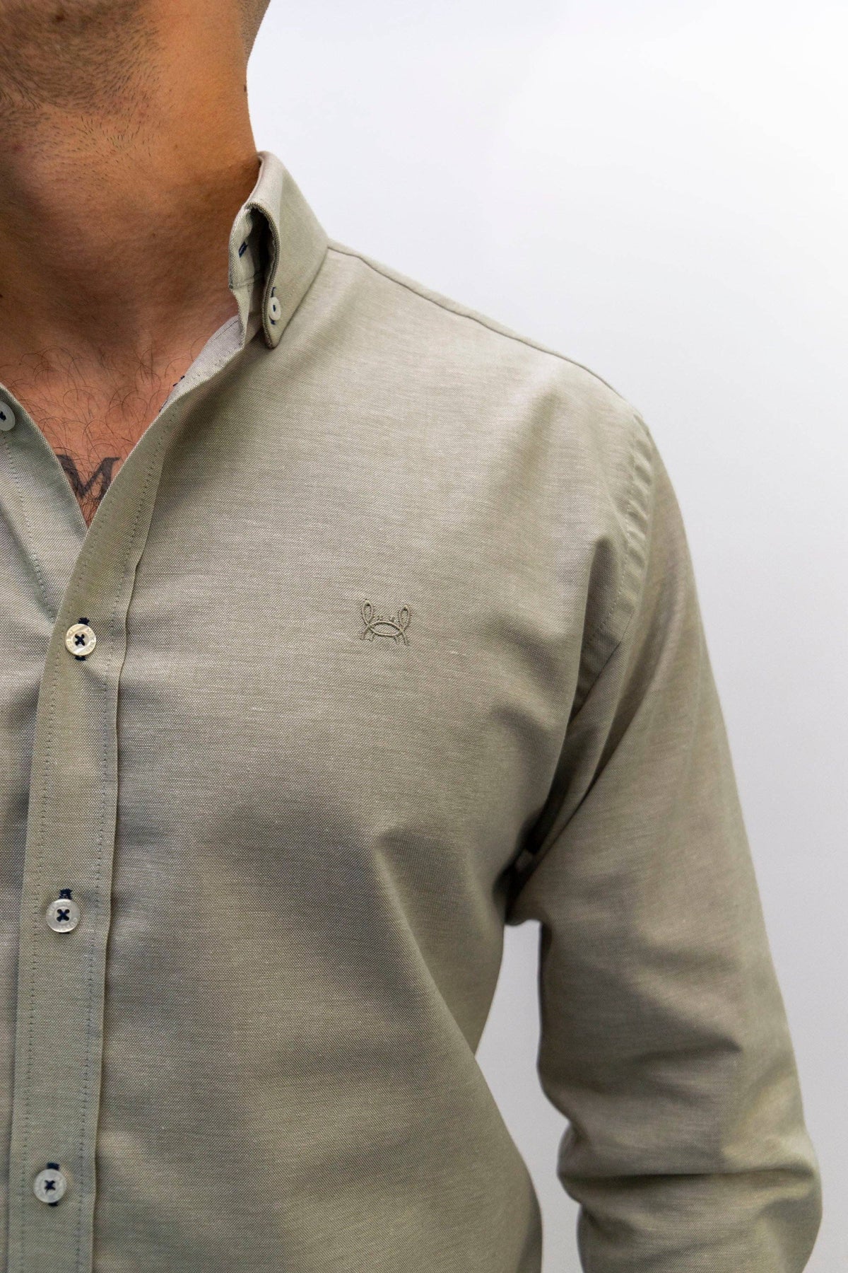 Oxford shirt - Olive Green