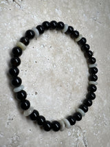 Petra Bracelet - Black Agate / Amazonite