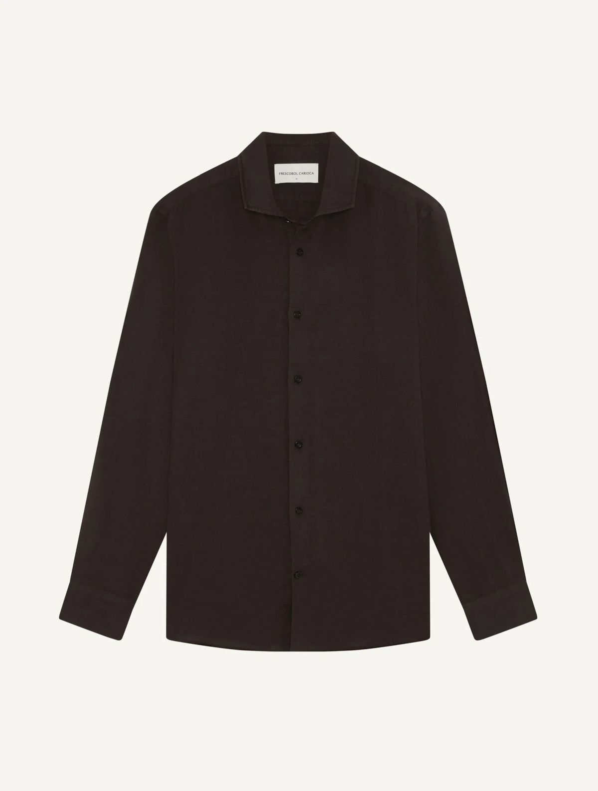 ANTONIO LINEN SHIRT - CACAO
