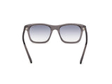 Barron Sunglasses - Shiny Grey / Gradient Smoke