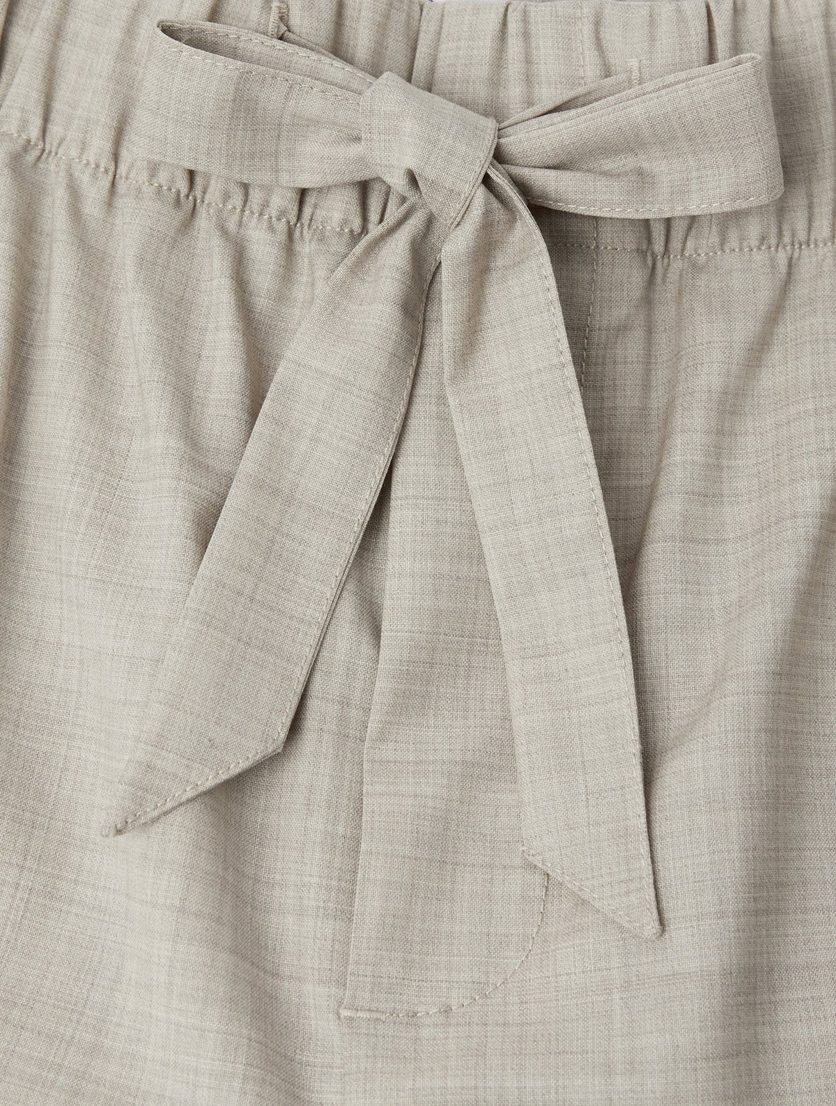 LUAN TROPICAL WOOL TROUSERS - SAND