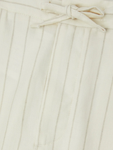 MENDES LINEN-COTTON TROUSER - IVORY