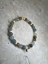 Petra Bracelet - Blue Argentinian Calcite / Mati