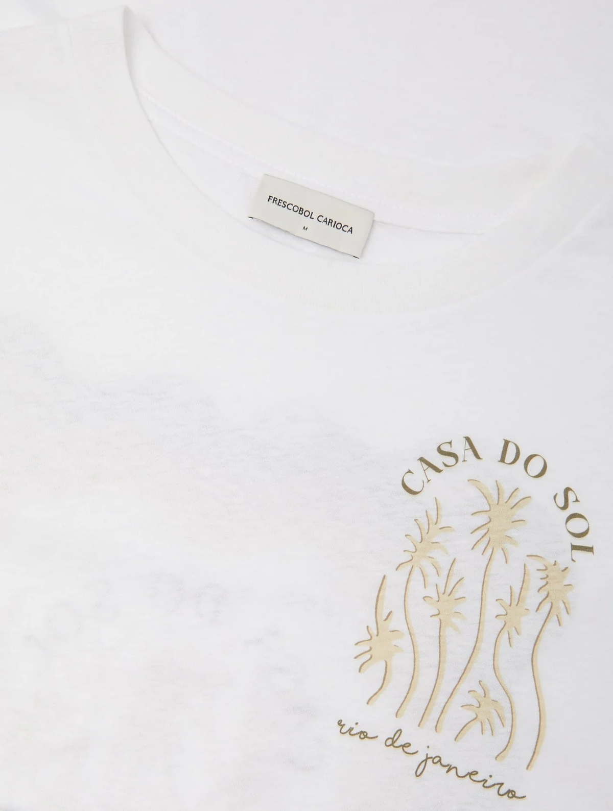 DINIS PRINTED 'BOX WAVE' T-SHIRT - PALM GREEN