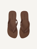 FABIO FLIP FLOPS - BROWN