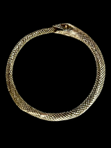 Ouroboros Bangle - Sterling Silver