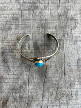 Vintage Three-Stone Turquoise Cuff