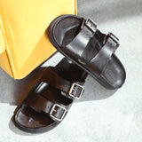 The Kalu Sandal - Deep Brown