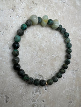 Petra Bracelet - African Turquoise / Amazonite