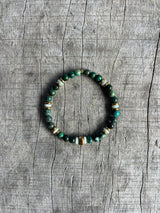 Petra Bracelet - African Turquoise / Amazonite