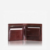 Medium Bifold Wallet With Coin - MOCHA
