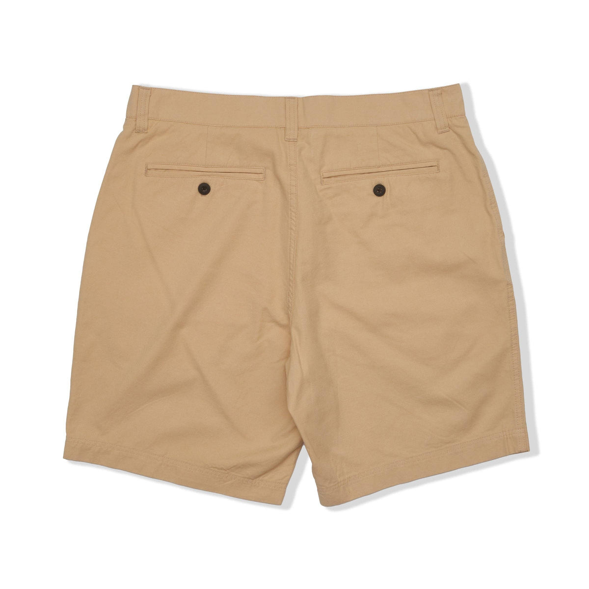 Cotton Linen Blend 8" Shorts - Sand