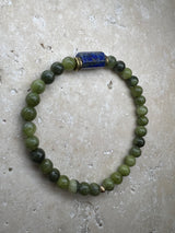 Petra Bracelet - Jade / Lapis Lazuli