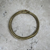 Ouroboros Bangle - Brass