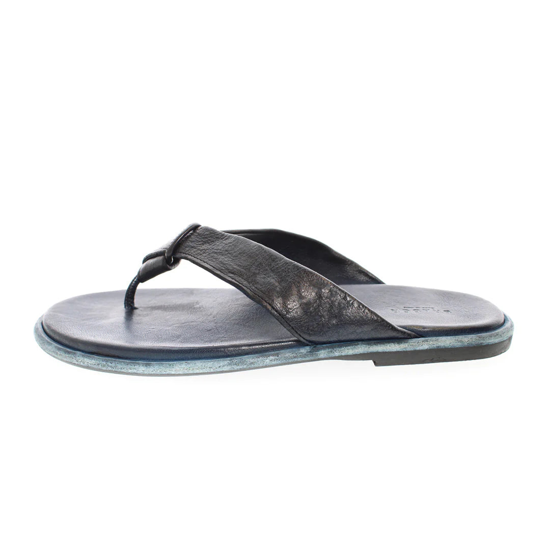 The Amalfi Sandal - Deep Blue