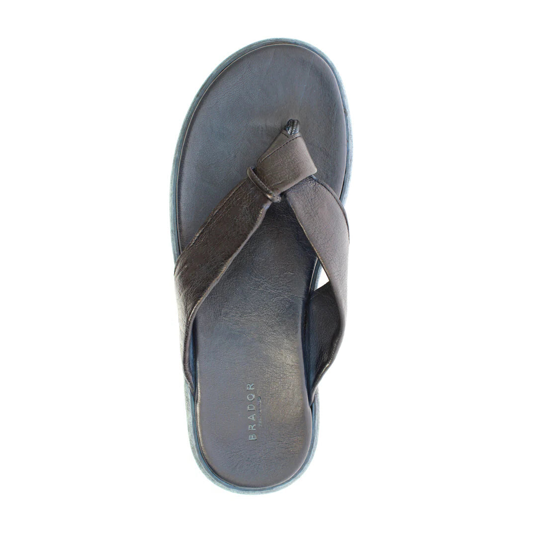 The Amalfi Sandal - Deep Blue