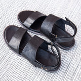 The Rico Sandal - Washed Black