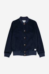 Corduroy Bomber Jacket - Navy