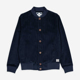 Corduroy Bomber Jacket - Navy