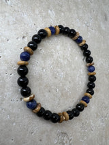 Petra Bracelet - Black Agate / Sodalite / Picture Jasper