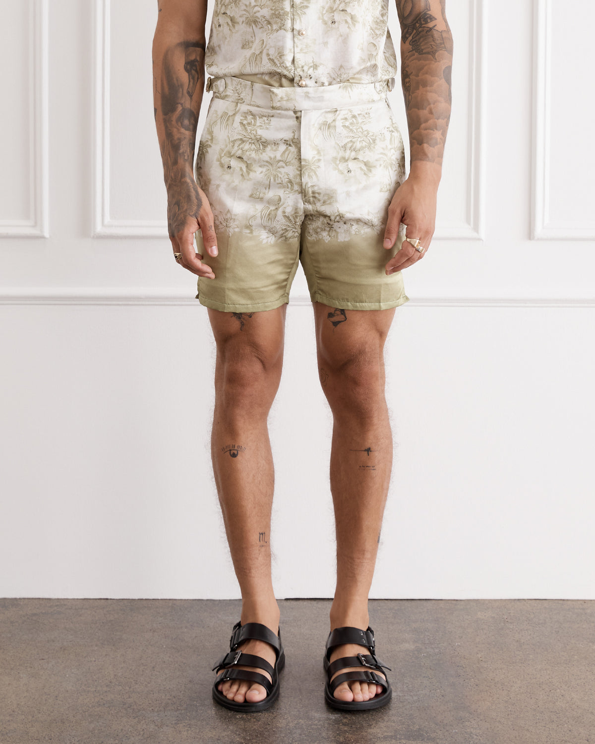 Silk Cotton Short Sleeved Shirt - Faisane