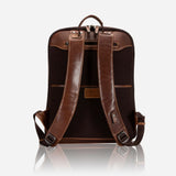 Double Compartment Backpack 41cm - Tobacco