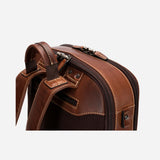Double Compartment Backpack 41cm - Tobacco