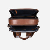Double Compartment Backpack 41cm - Tobacco