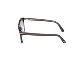 Barron Sunglasses - Shiny Grey / Gradient Smoke