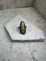 Handcrafted Native American Green Turquoise Ring