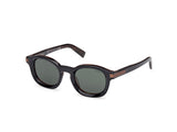 05N - BLACK AND HAVANA AURORA I ACETATE SUNGLASSES