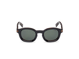 05N - BLACK AND HAVANA AURORA I ACETATE SUNGLASSES