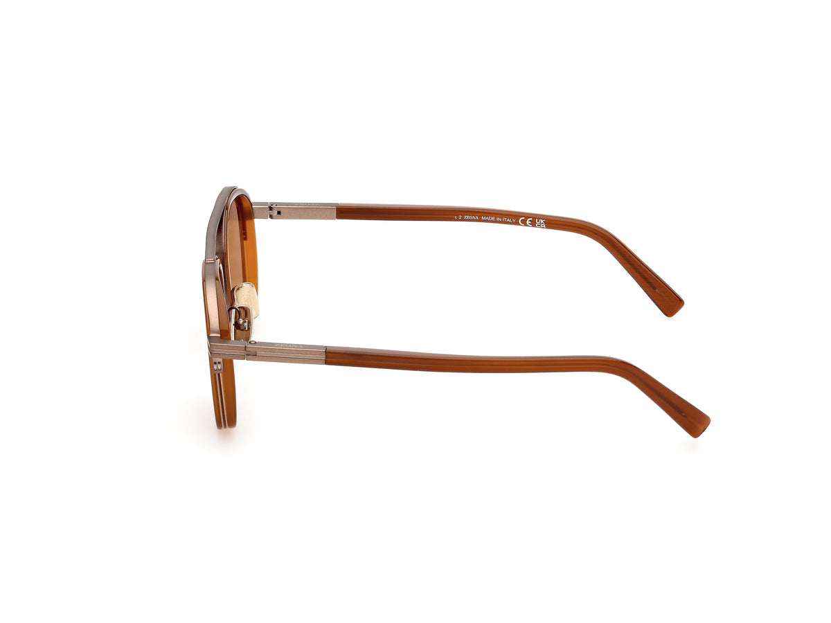 Dark Foliage Orizzonte (EZ0231) - Shiny Dark Brown / Brown