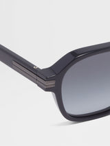 20B - ASPHALT GREY AURORA II ACETATE SUNGLASSES
