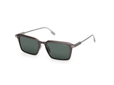 09N - DARK GREY ALUMINUM AND METAL SUNGLASSES