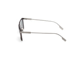 09N - DARK GREY ALUMINUM AND METAL SUNGLASSES