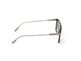 09N - DARK GREY ALUMINUM AND METAL SUNGLASSES