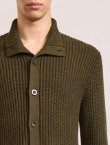 CLAUDIO COTTON-CASHMERE KNIT - SEAWOOD