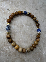 Petra Bracelet - Picture Jasper / Sodalite
