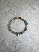 Petra Bracelet - Blue Argentinian Calcite / Mati