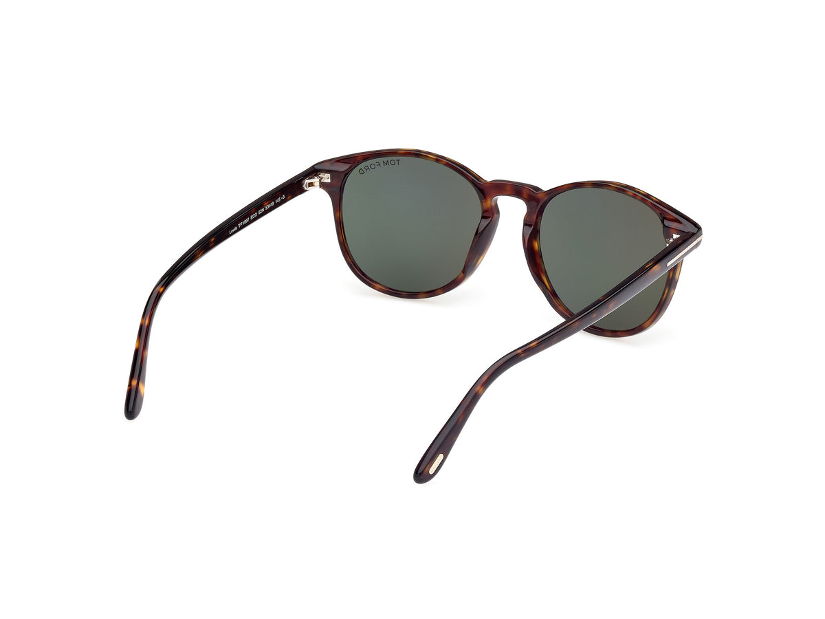 Lewis Sunglasses - Dark Havana / Green Lens
