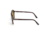 Autari Sunglasses - Dark Havana / Green Lens