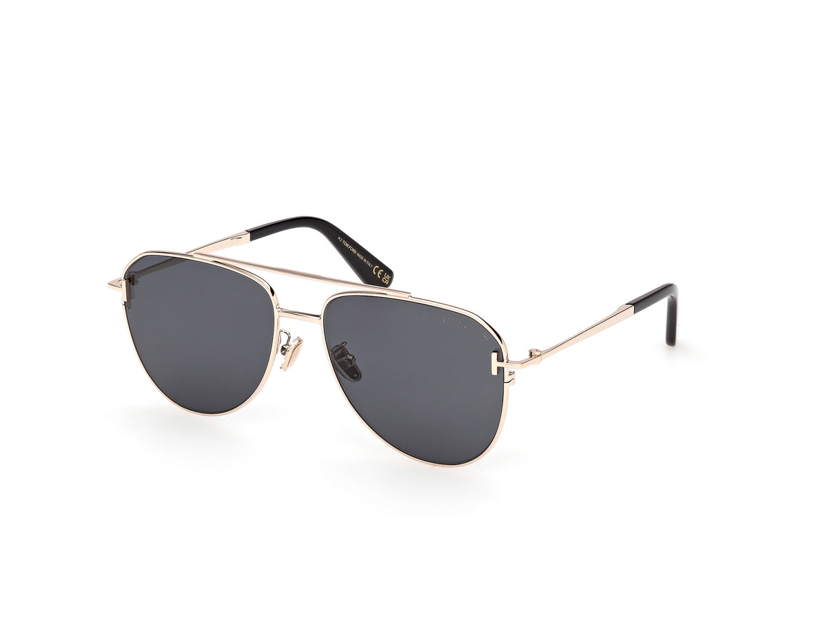 FT1290-K - Shiny Gold / Smoke Lens