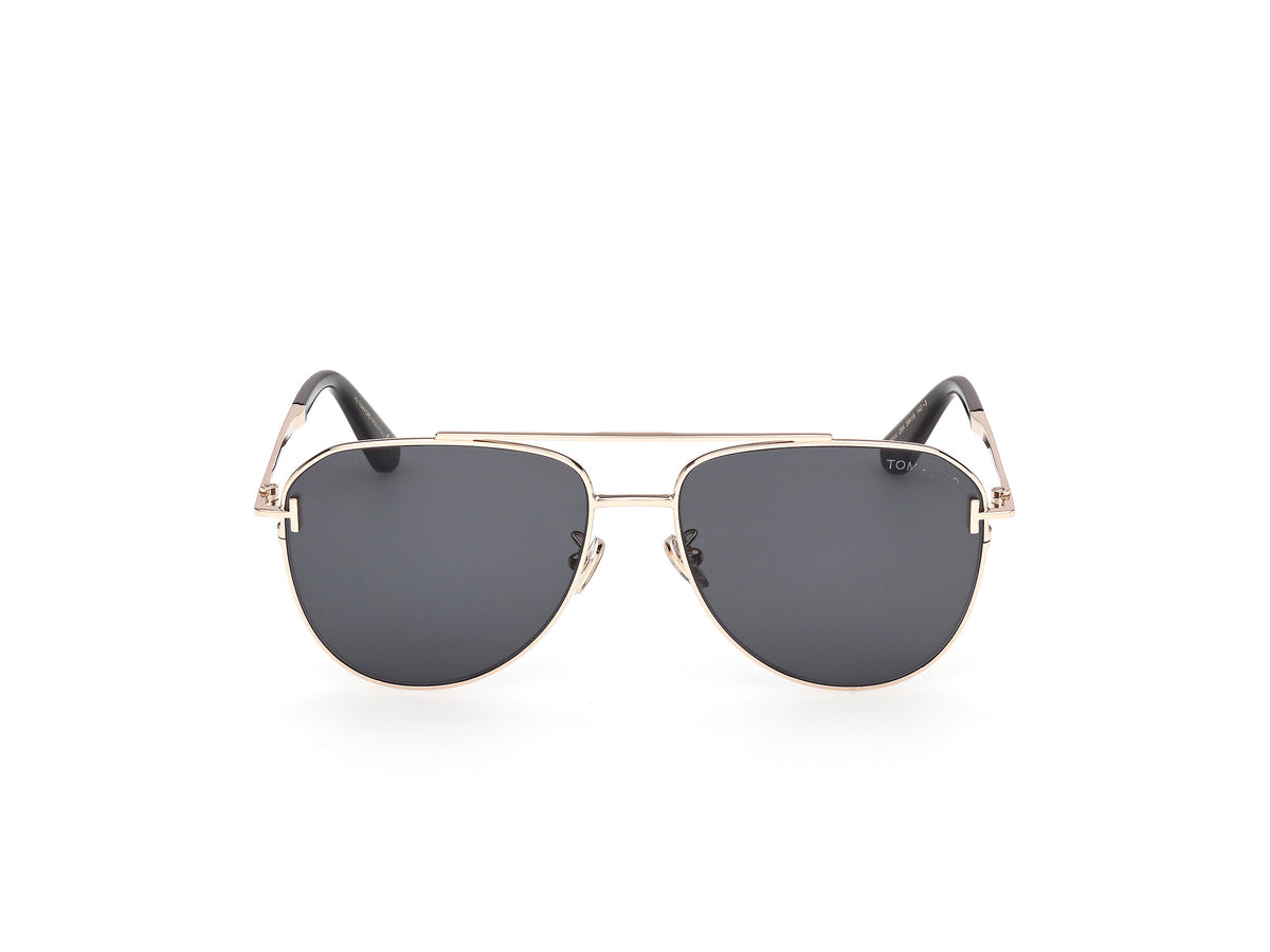 FT1290-K - Shiny Gold / Smoke Lens