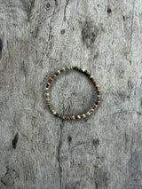 Petra Bracelet - African Turquoise / Sea Sediment Jasper