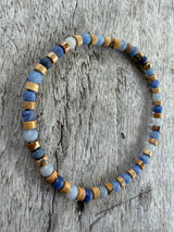 Petra Bracelet - Blue Aventurine / Picture Jasper