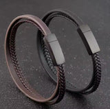 Fine Leather Bracelet