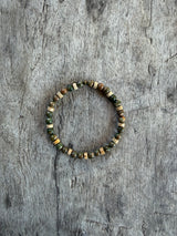 Petra Bracelet - Rainforest Jasper / Picture Jasper