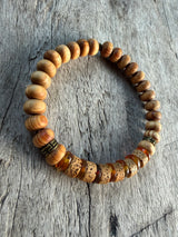 Petra Bracelet - Sandalwood / Amber