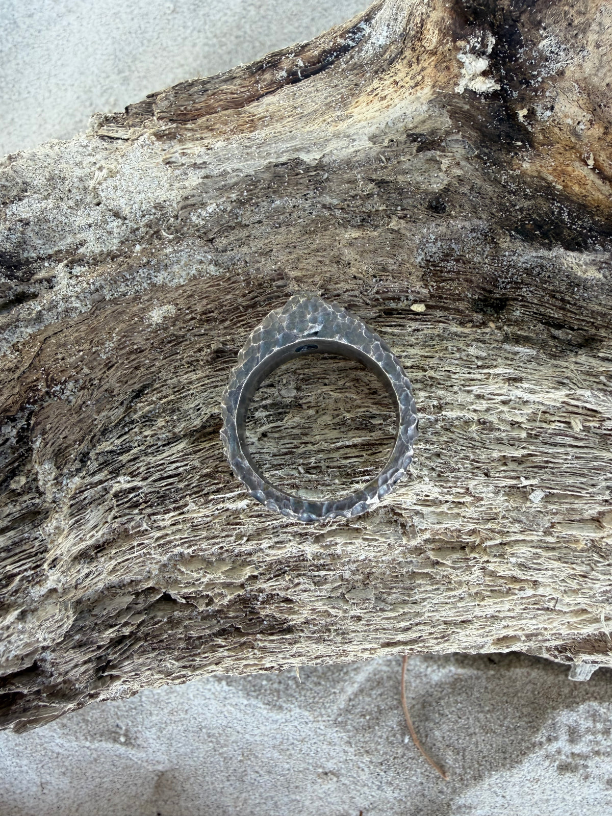Pitted Labradorite Ring